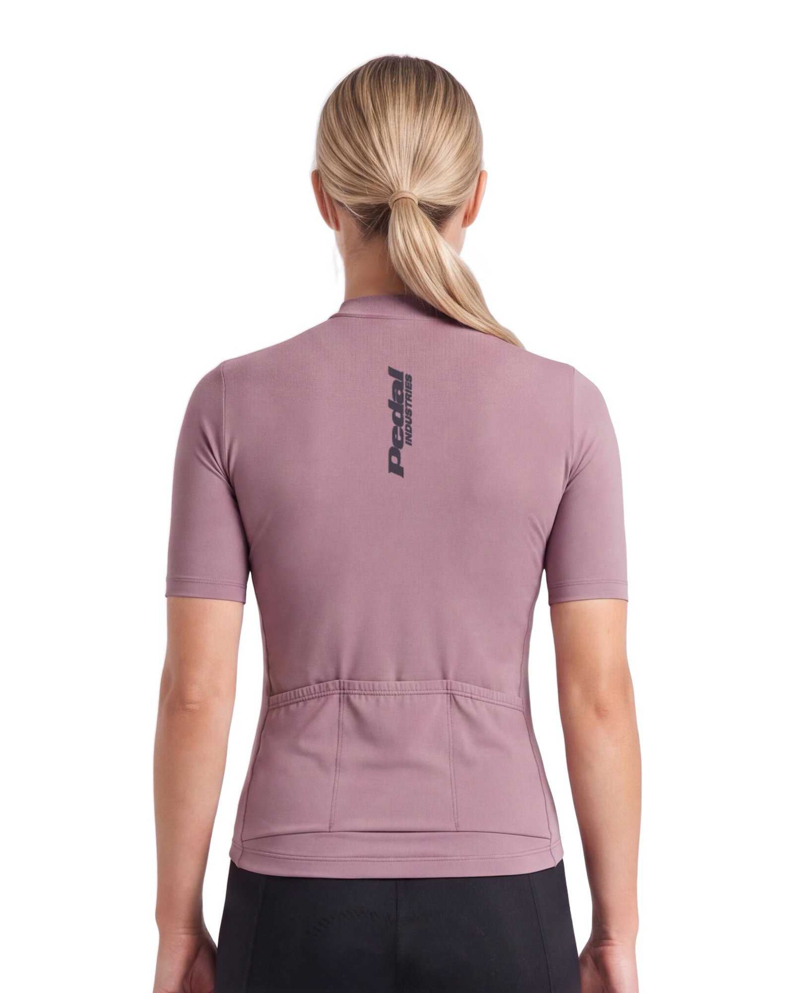 Lavender CHROMA WOMEN'S PRO JERSEY ISD - back, on model