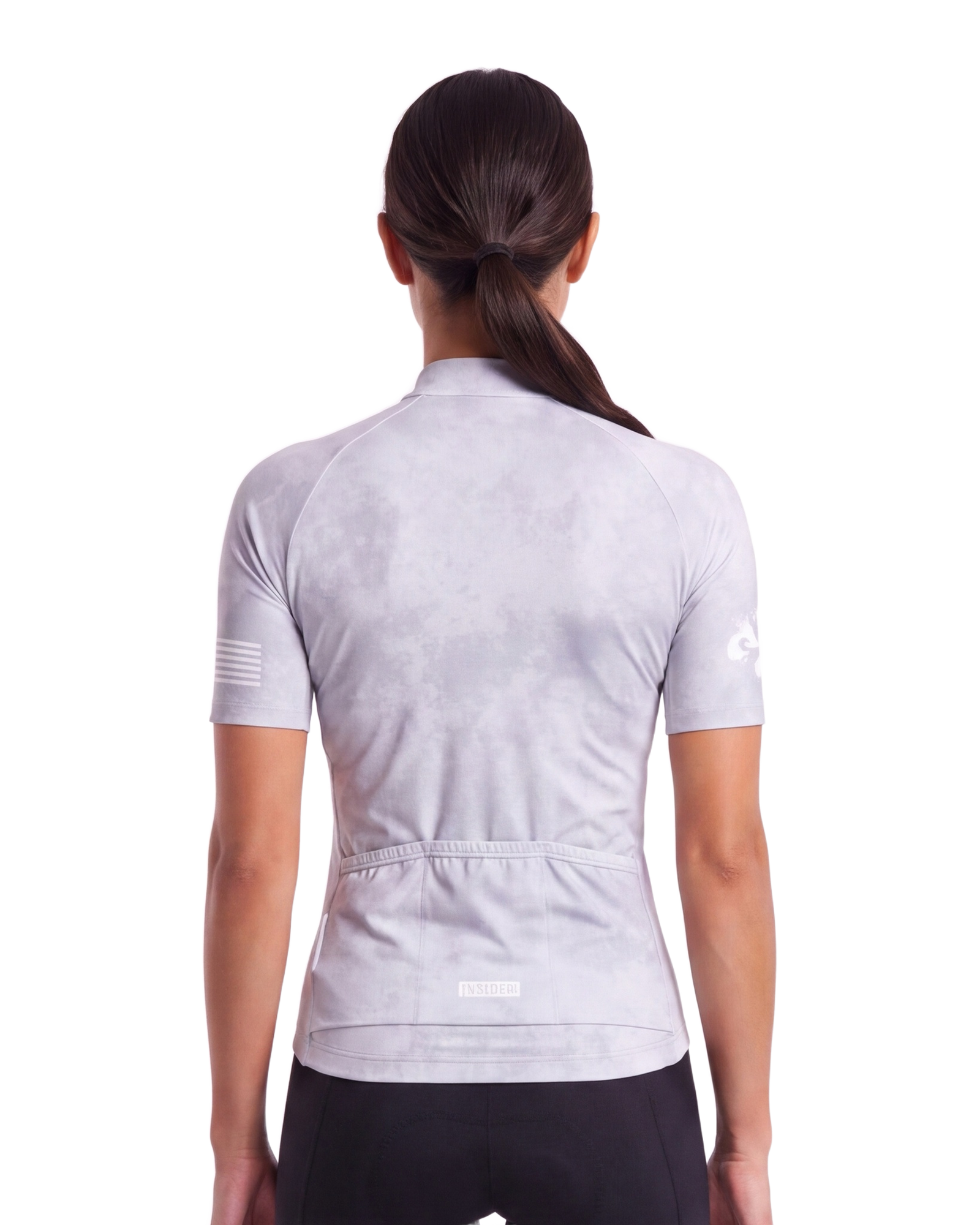 Light Lavender PEDAL Insiders 2027 WOMEN'S PRO JERSEY 2.5 ISD - back, on model