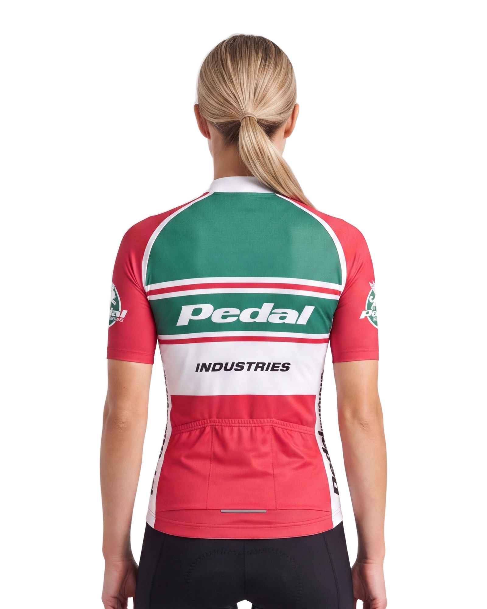 Pedal Eleven 2026 WOMEN'S PRO JERSEY 2.5 ISD - back, on model