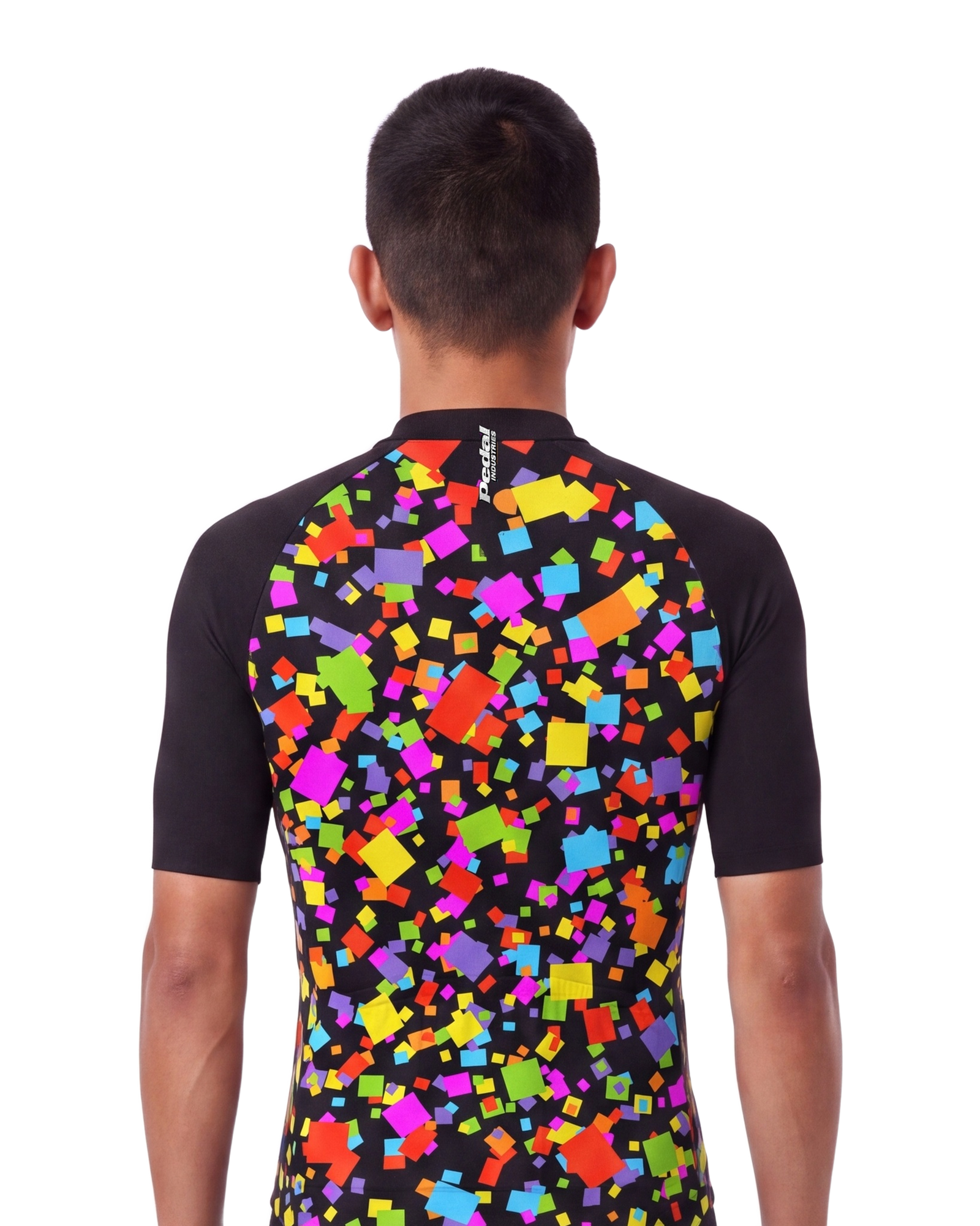 Pedal PARTY MEN'S PRO JERSEY ISD - back, on model