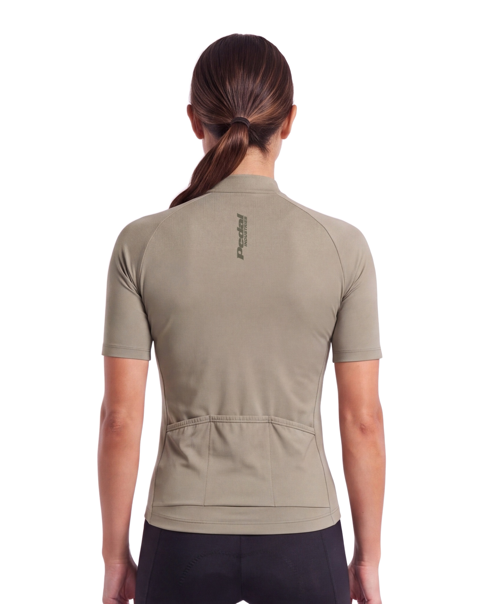 Putty CHROMA WOMEN'S PRO JERSEY ISD - back, on model