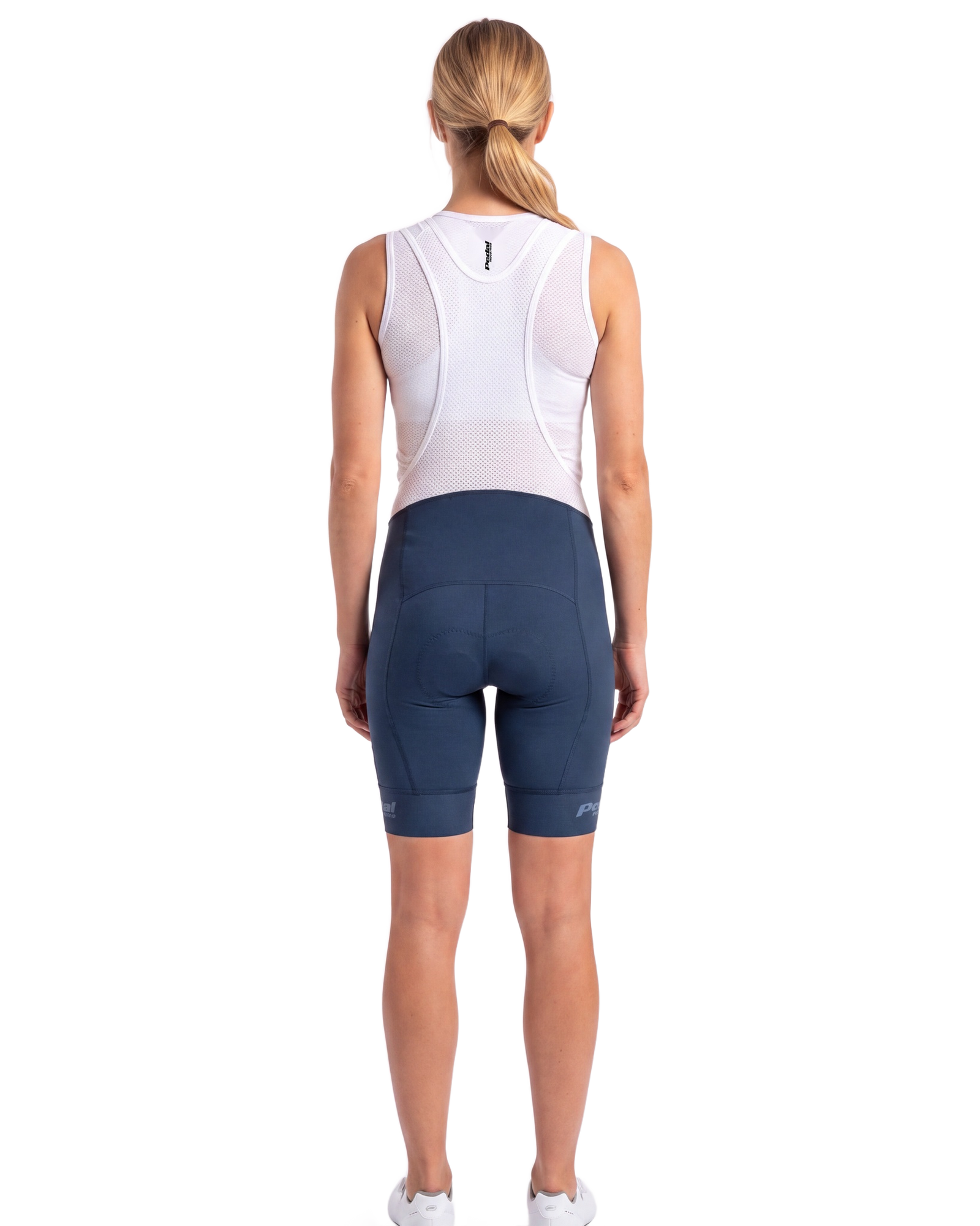 Seafoam Chroma WOMEN'S PRO BIB 2.5 ISD - back, on model