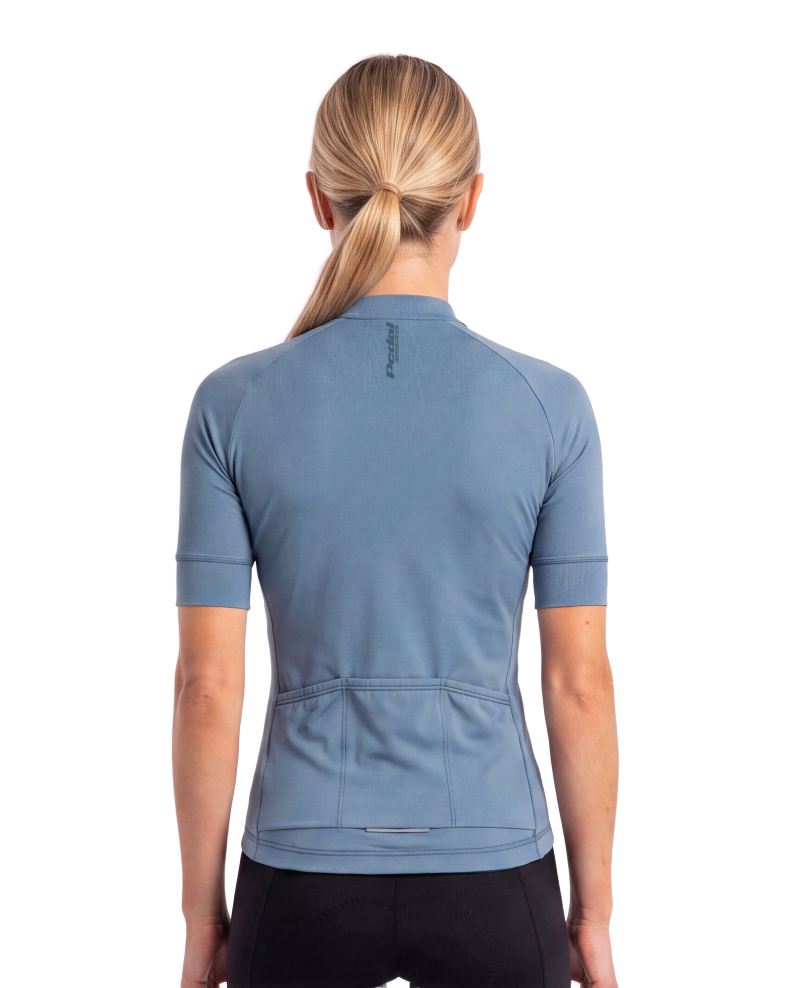 Seafoam CHROMA WOMEN'S PRO JERSEY ISD - back, on model