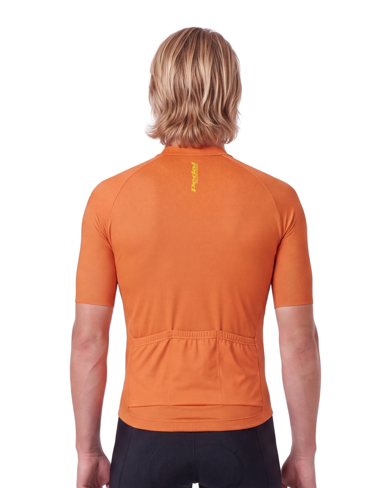 Solar Orange Cypress Spirits MEN'S PRO JERSEY ISD - back, on model