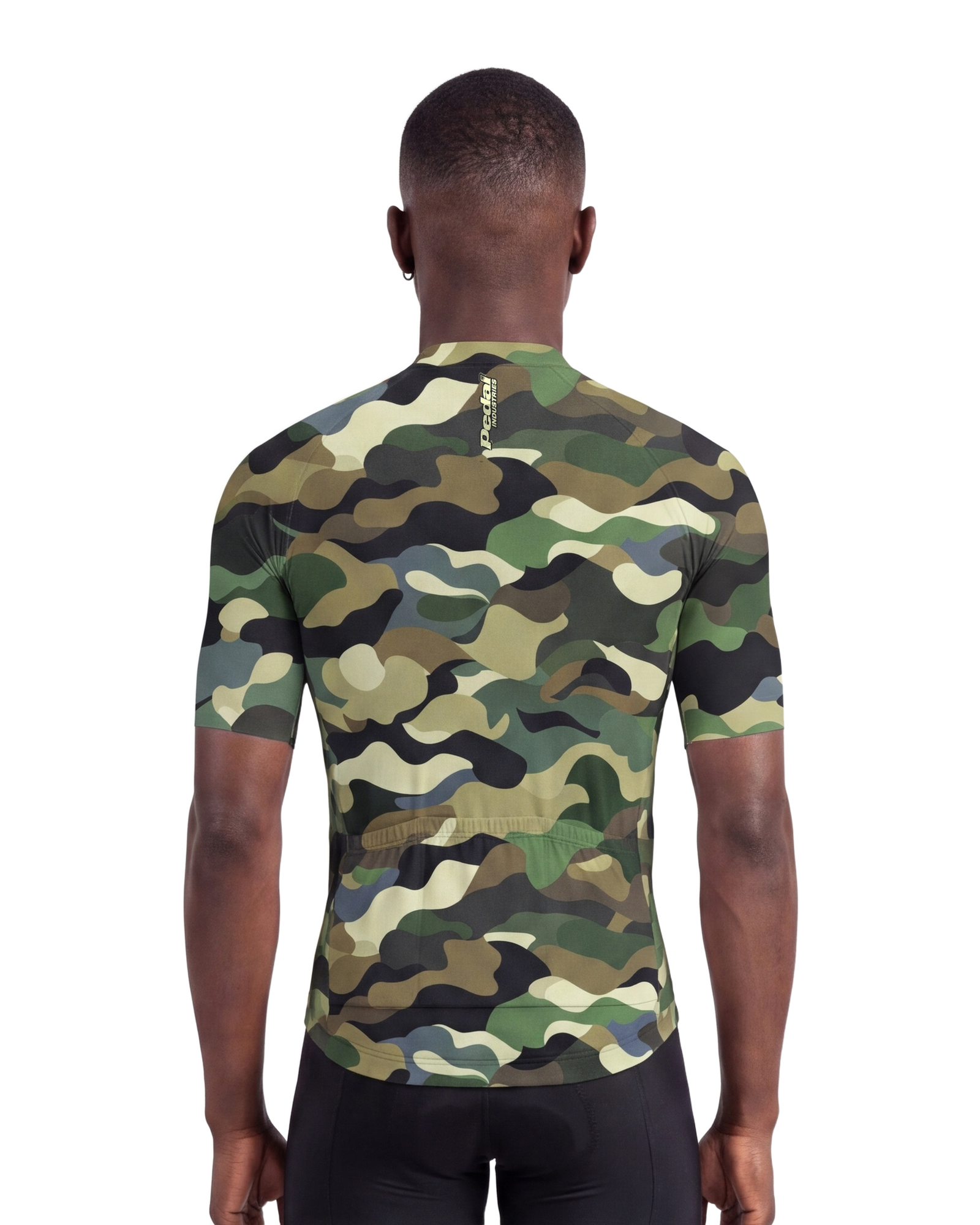 SWAMP CAMO MEN'S PRO JERSEY ISD - back, on model