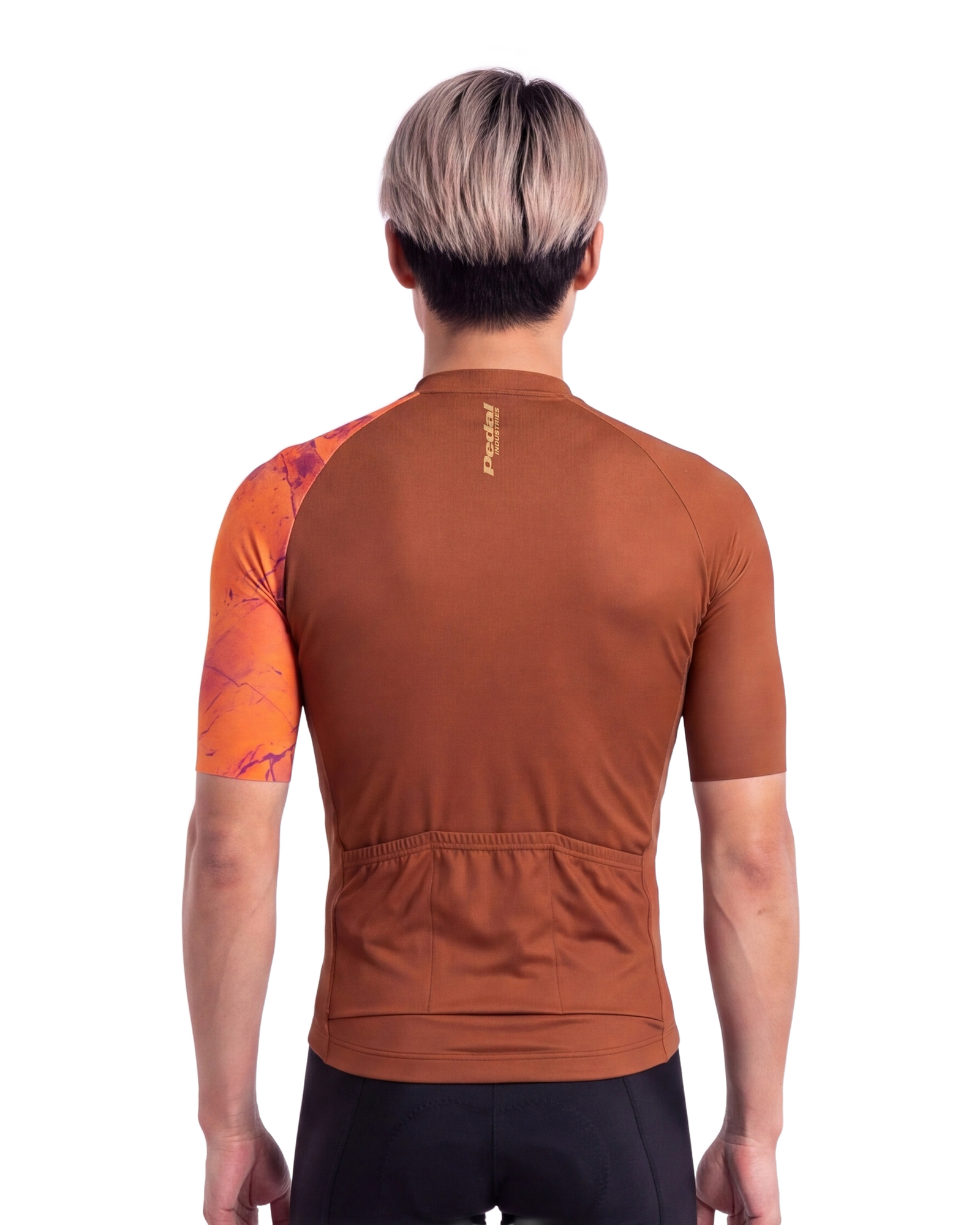Topaz Marble MEN'S PRO JERSEY ISD - back, on model
