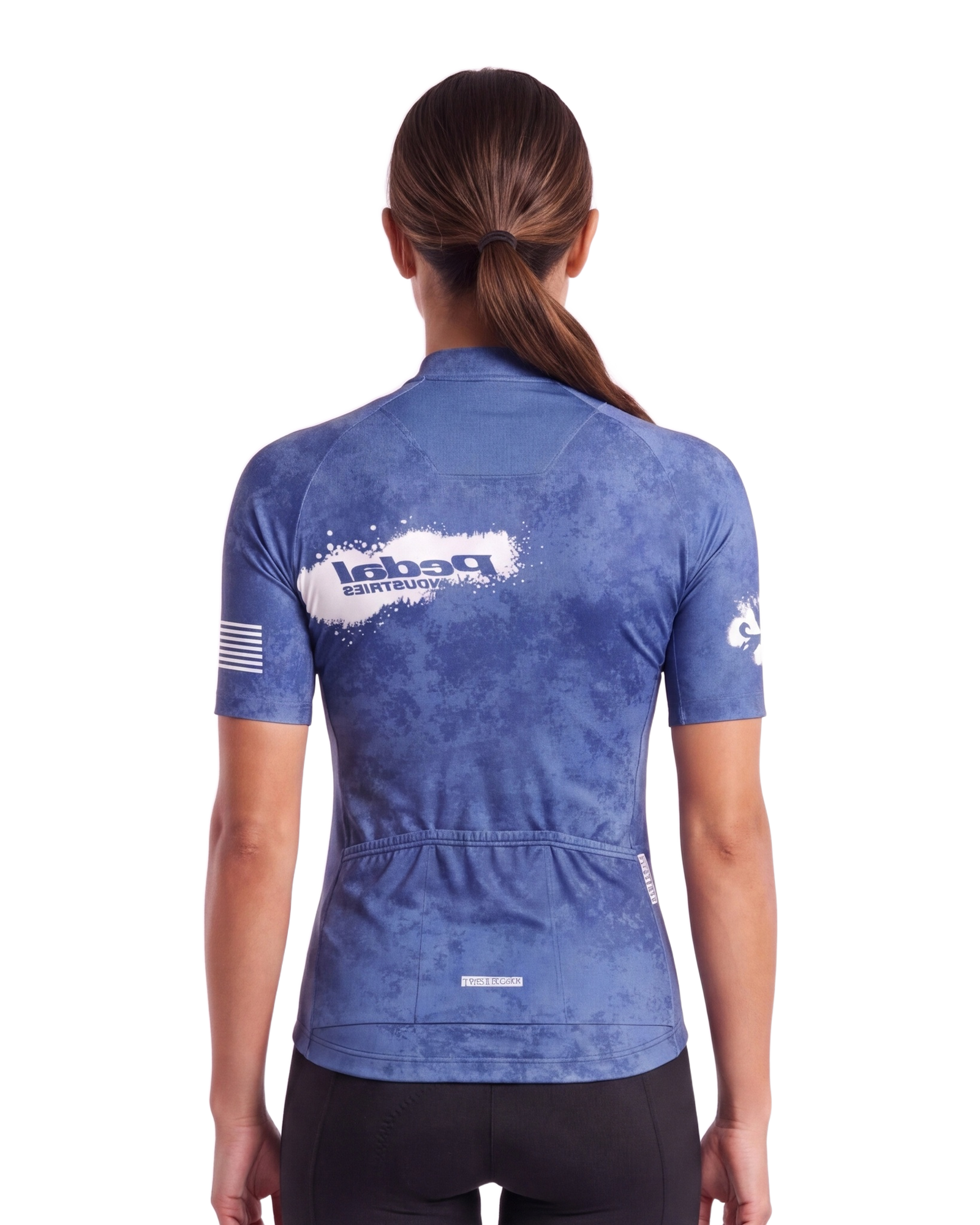 Ultra Marine PEDAL Insiders 2027 WOMEN'S PRO JERSEY 2.5 ISD - back, on model
