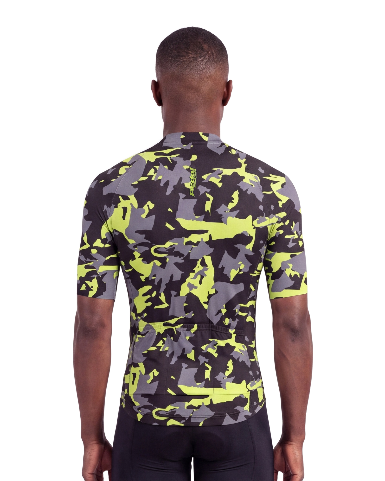 WOODLAND CAMO MEN'S PRO JERSEY ISD - back, on model