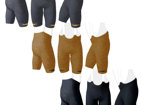 PEDALindustries/R 2026 Men's Race Bib 2.5 (3 Color Variants)