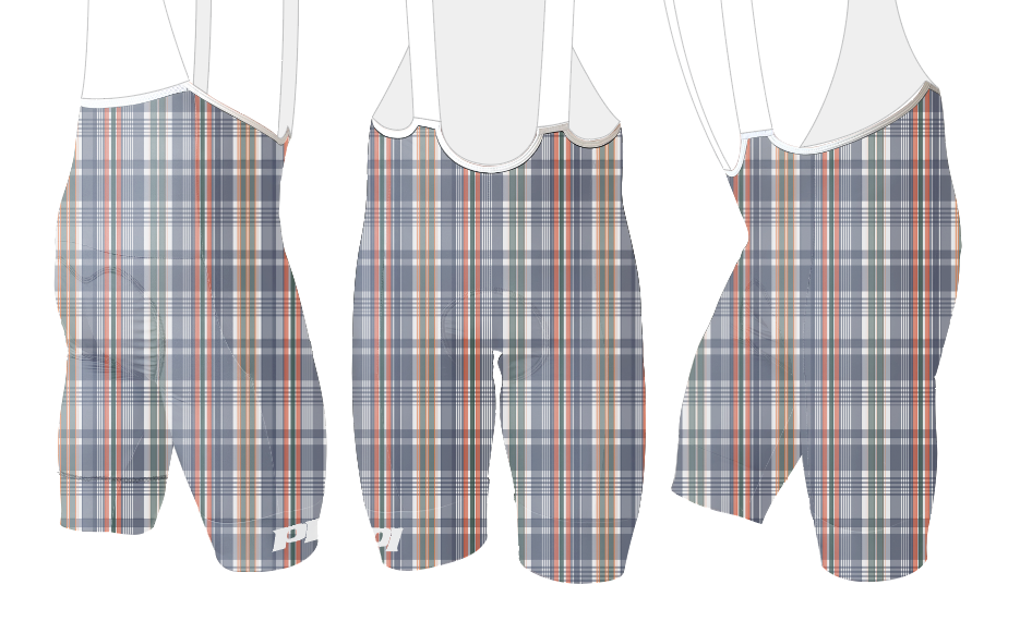 Cypress Spirits WOMEN'S PRO BIB 2.5 PLAID - flat product view pdp-last