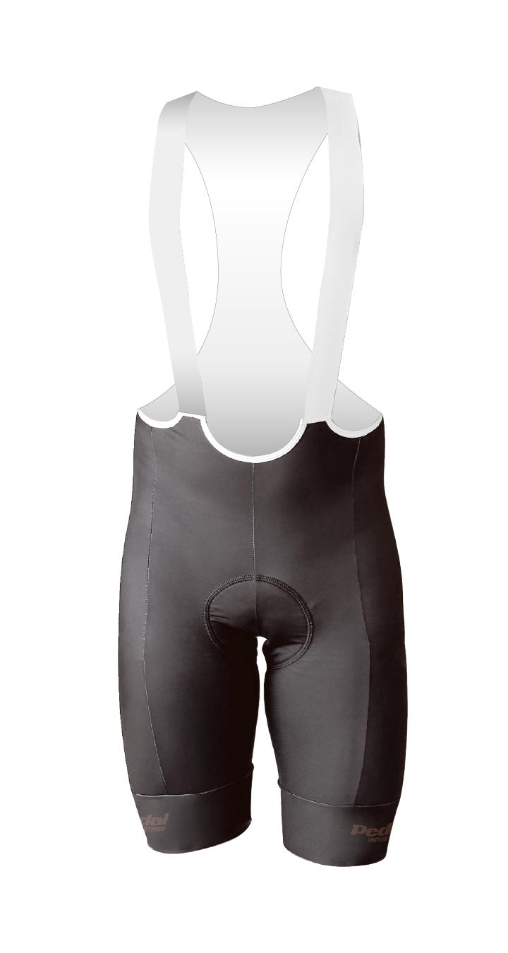 Chocolate Chroma MEN'S PRO LEVEL BIB ISD - flat product view pdp-last