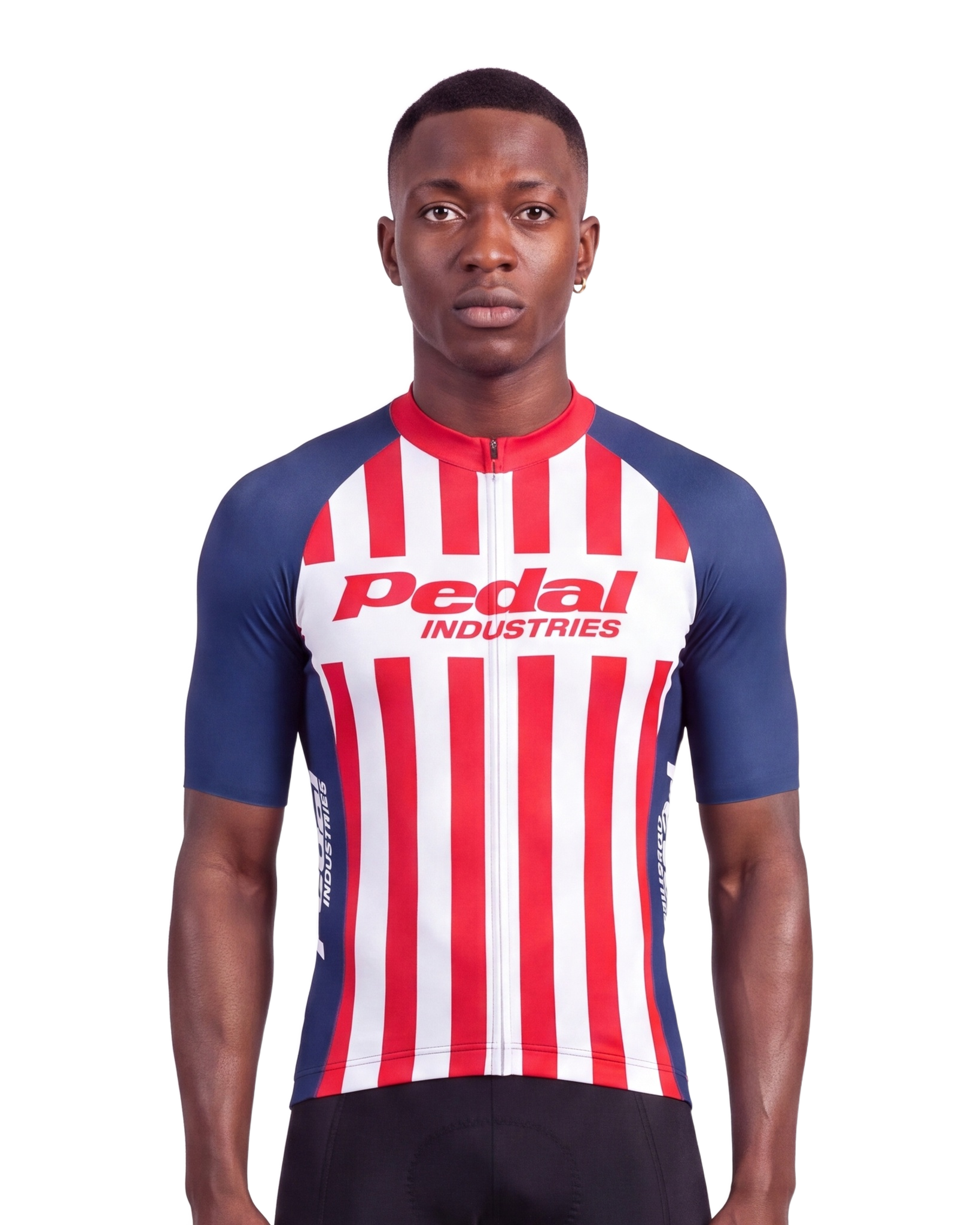 BLUE Patriot MEN'S PRO JERSEY ISD - front, on model