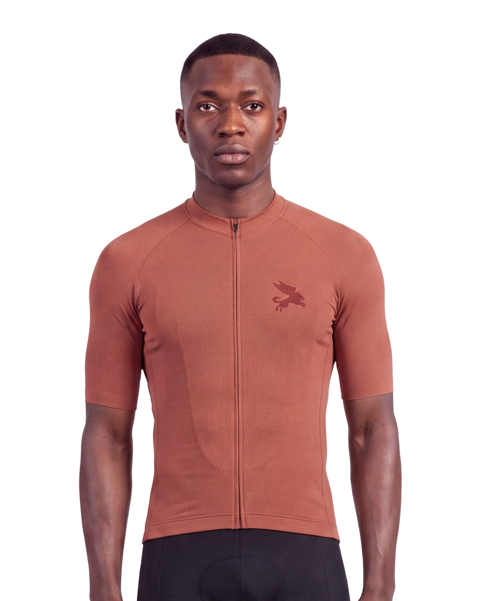 Brick Chroma MEN'S PRO JERSEY ISD - front, on model
