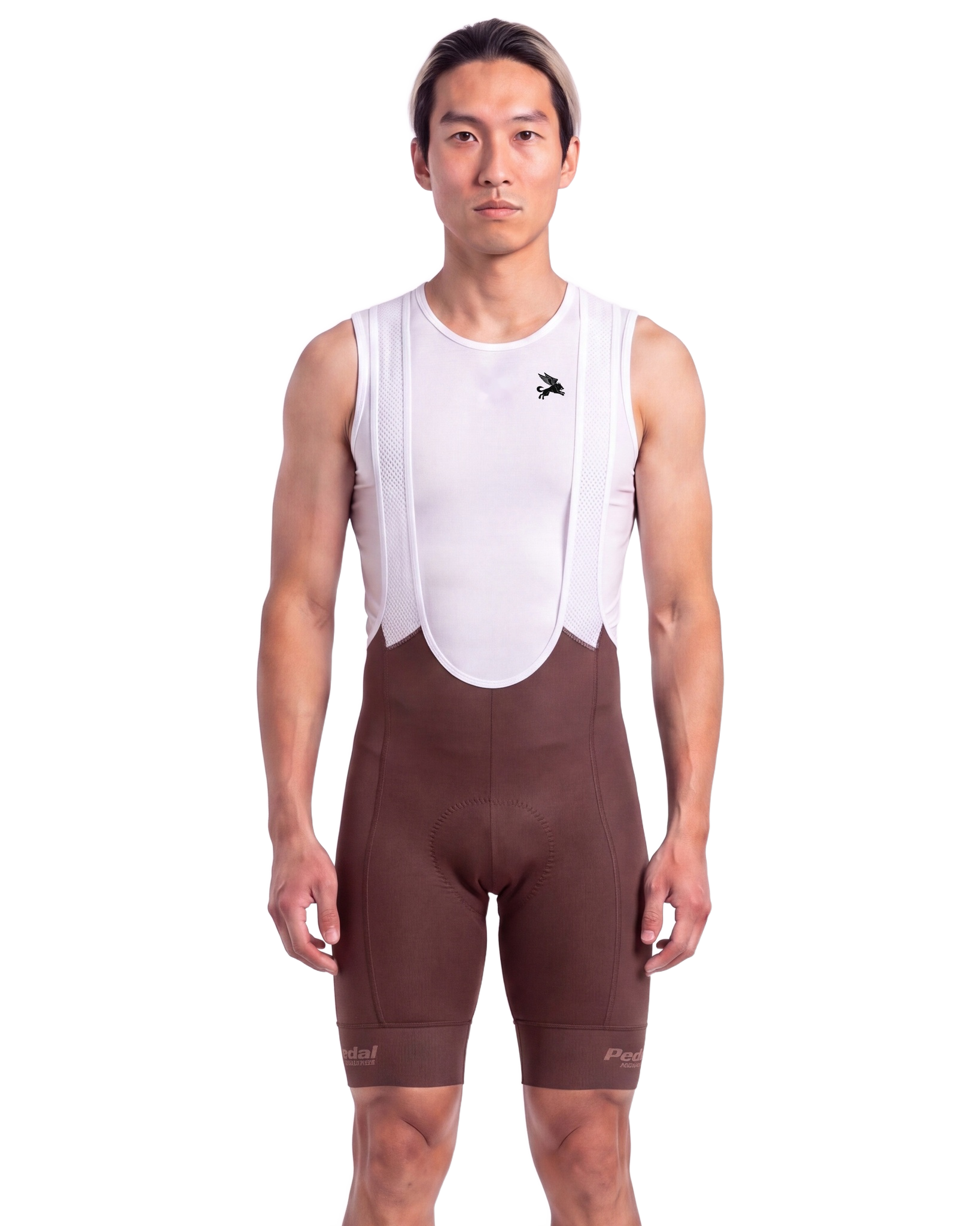 Brick Chroma MEN'S PRO LEVEL BIB ISD - front, on model