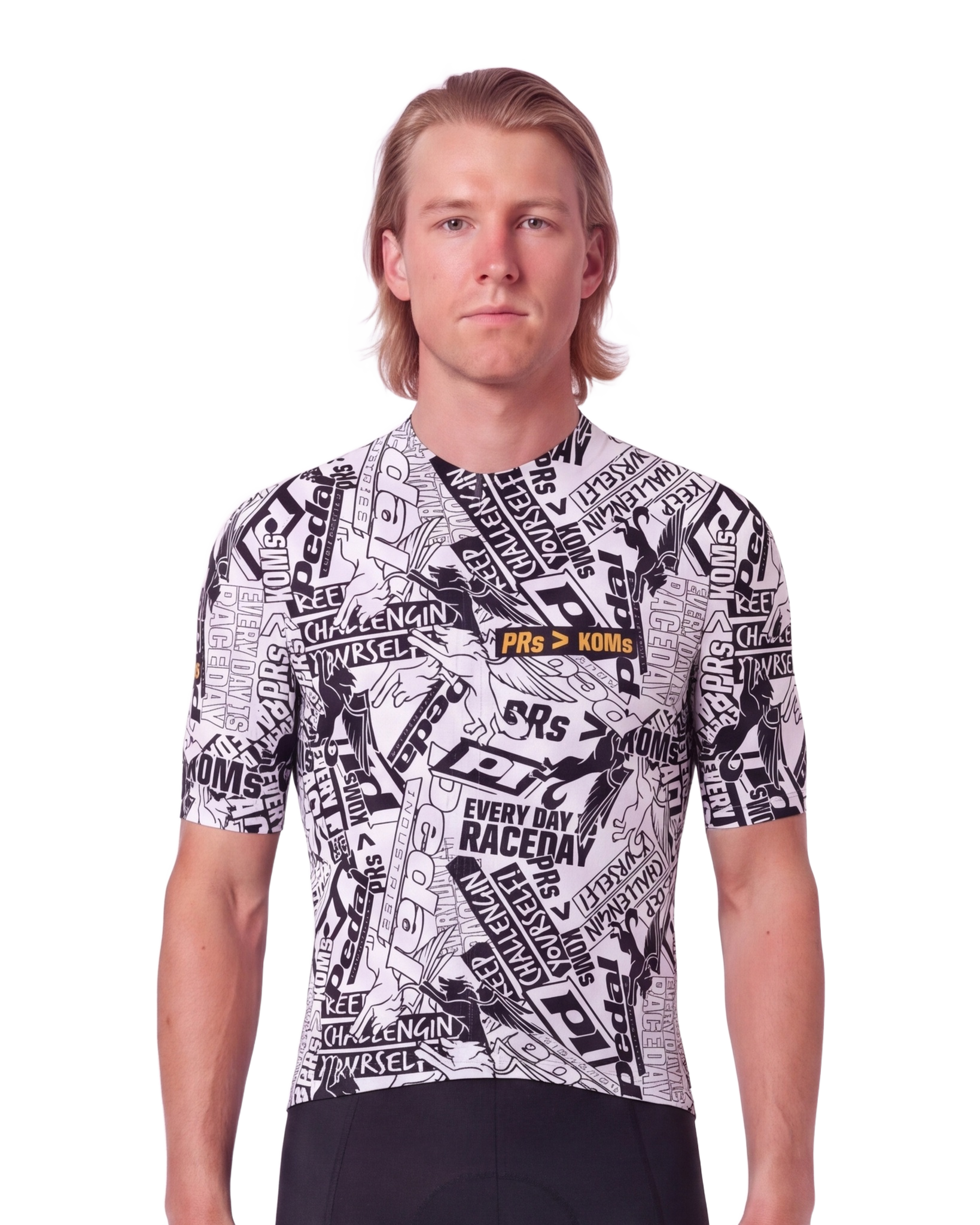 DAY Among The Wolves MEN'S PRO JERSEY ISD - front, on model