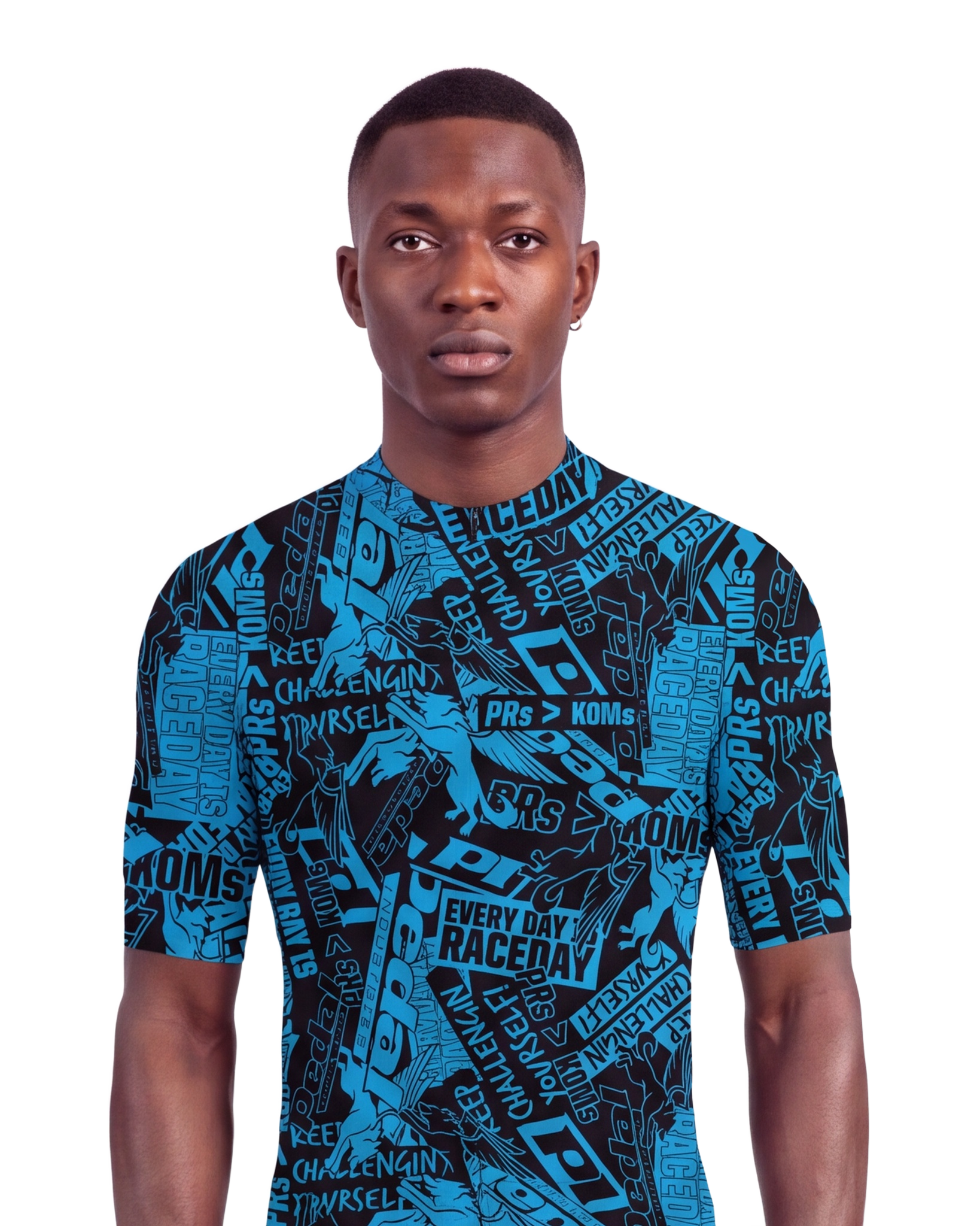 LUMINA Among The Wolves MEN'S PRO JERSEY ISD - front, on model
