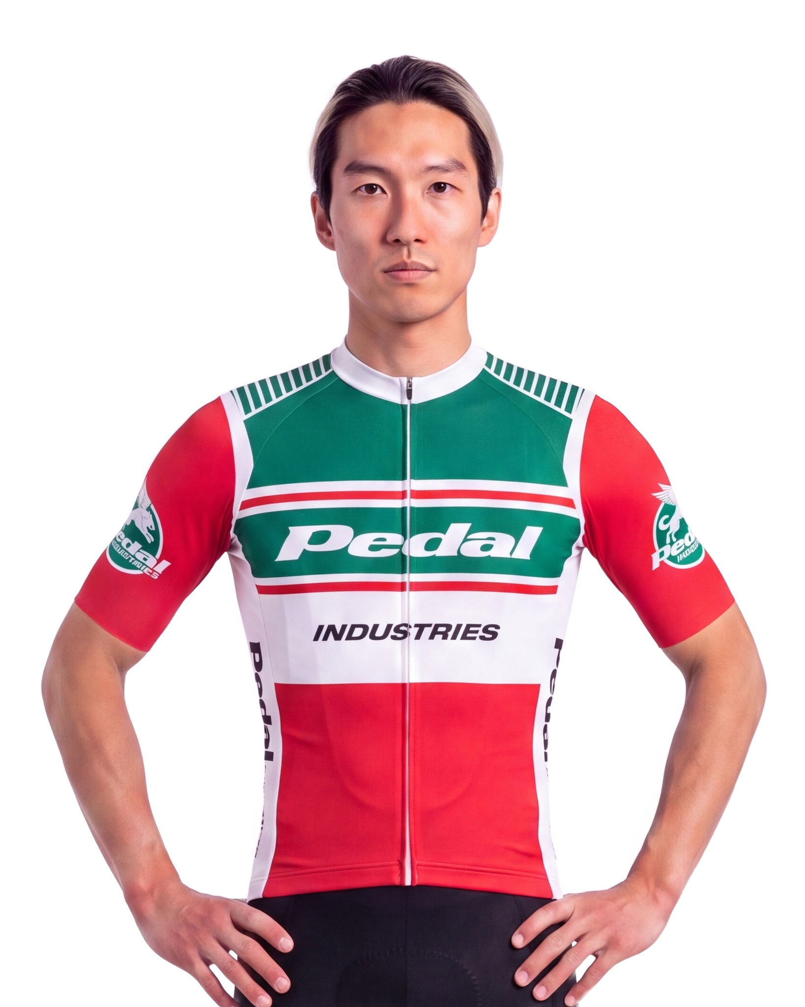 Pedal Eleven 2026 MEN'S PRO JERSEY ISD - front, on model
