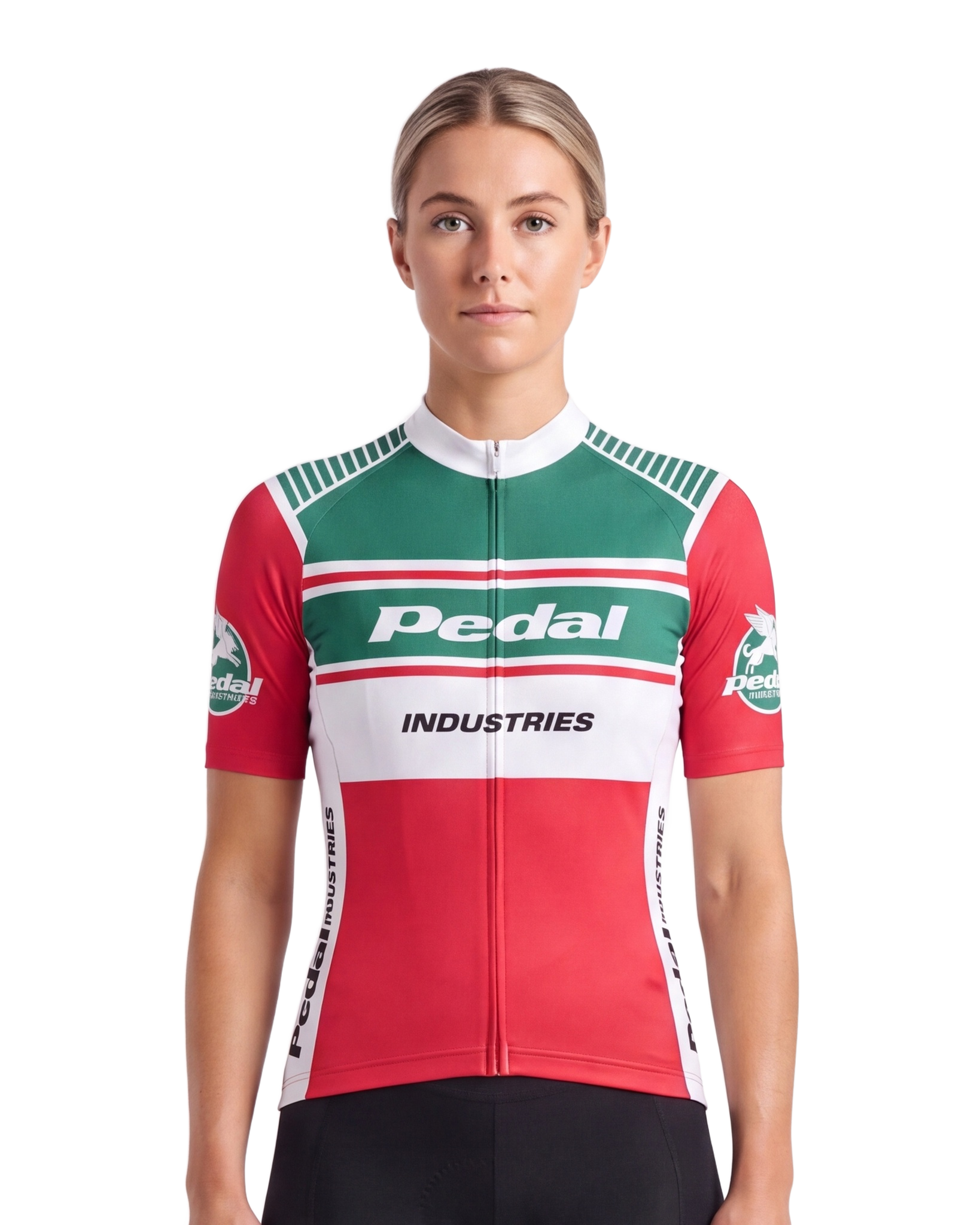 Pedal Eleven 2026 WOMEN'S PRO JERSEY 2.5 ISD - front, on model