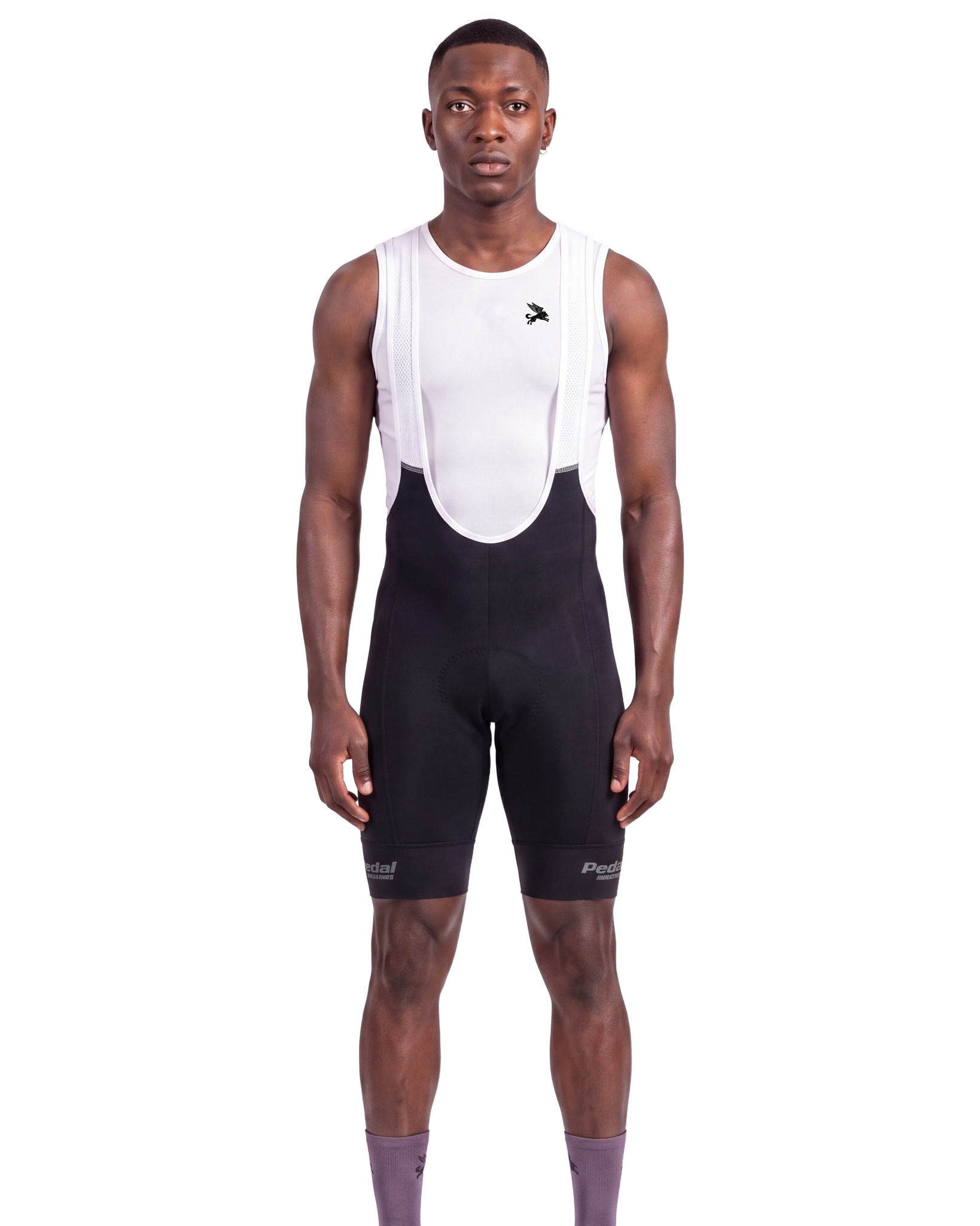Stealth Chroma MEN'S PRO LEVEL BIB ISD - front, on model