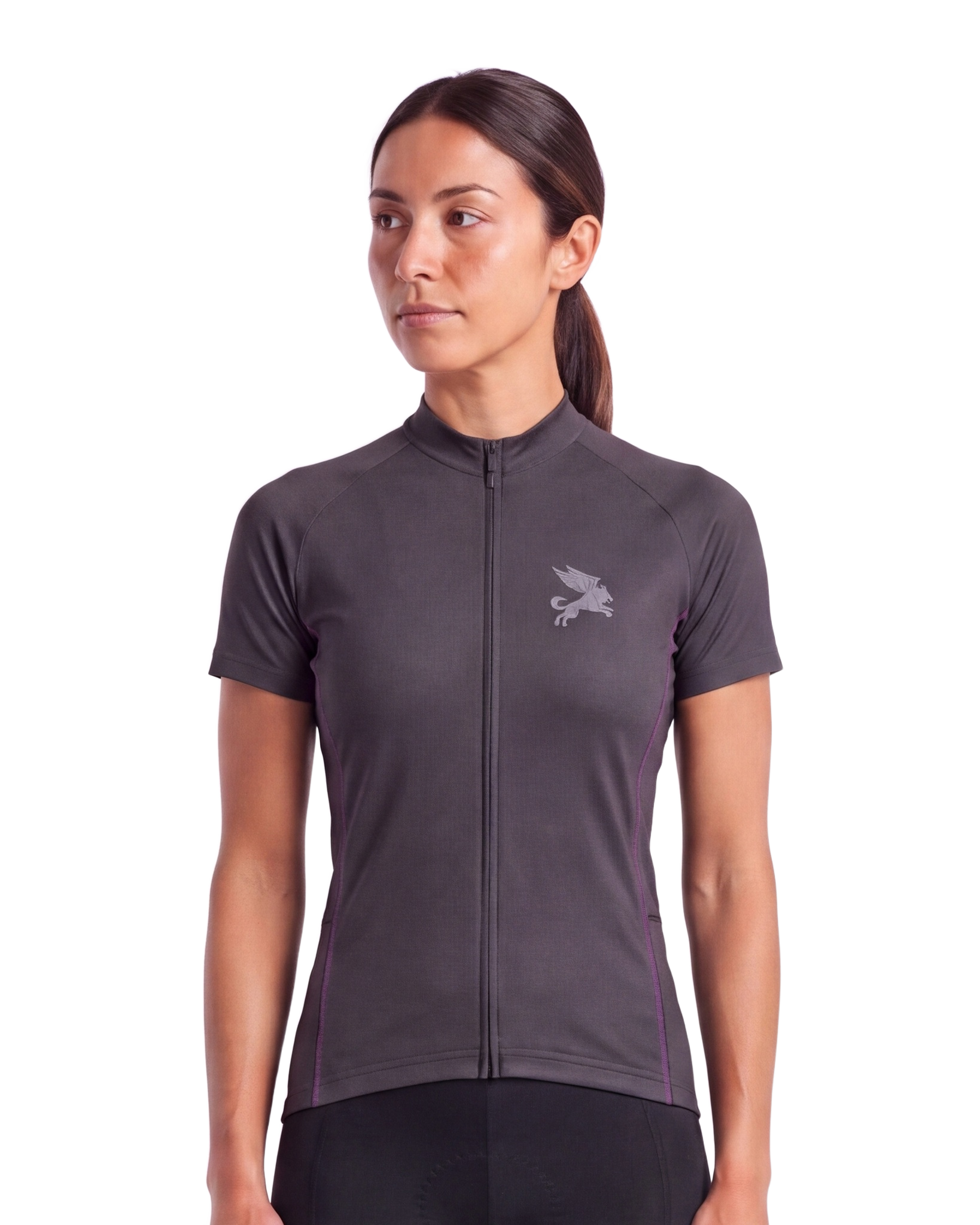 Stealth CHROMA WOMEN'S PRO JERSEY ISD - front, on model