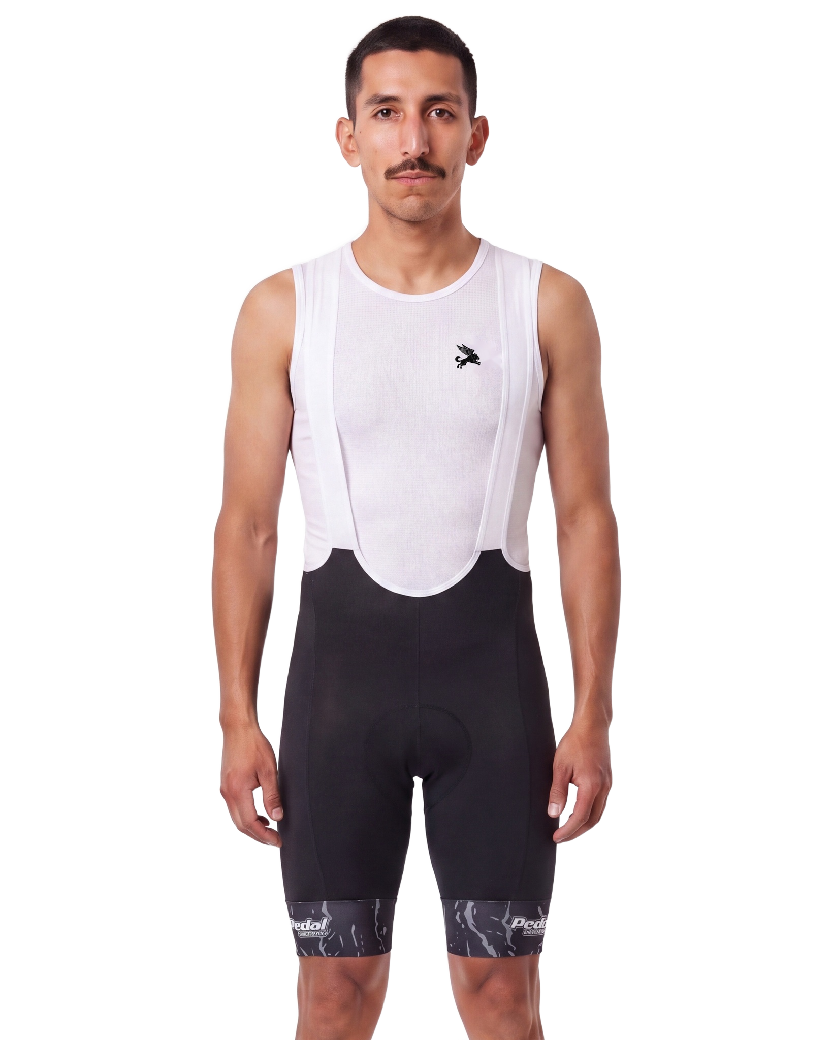Stealth Splatter Men's MEN'S PRO LEVEL BIB - front, on model