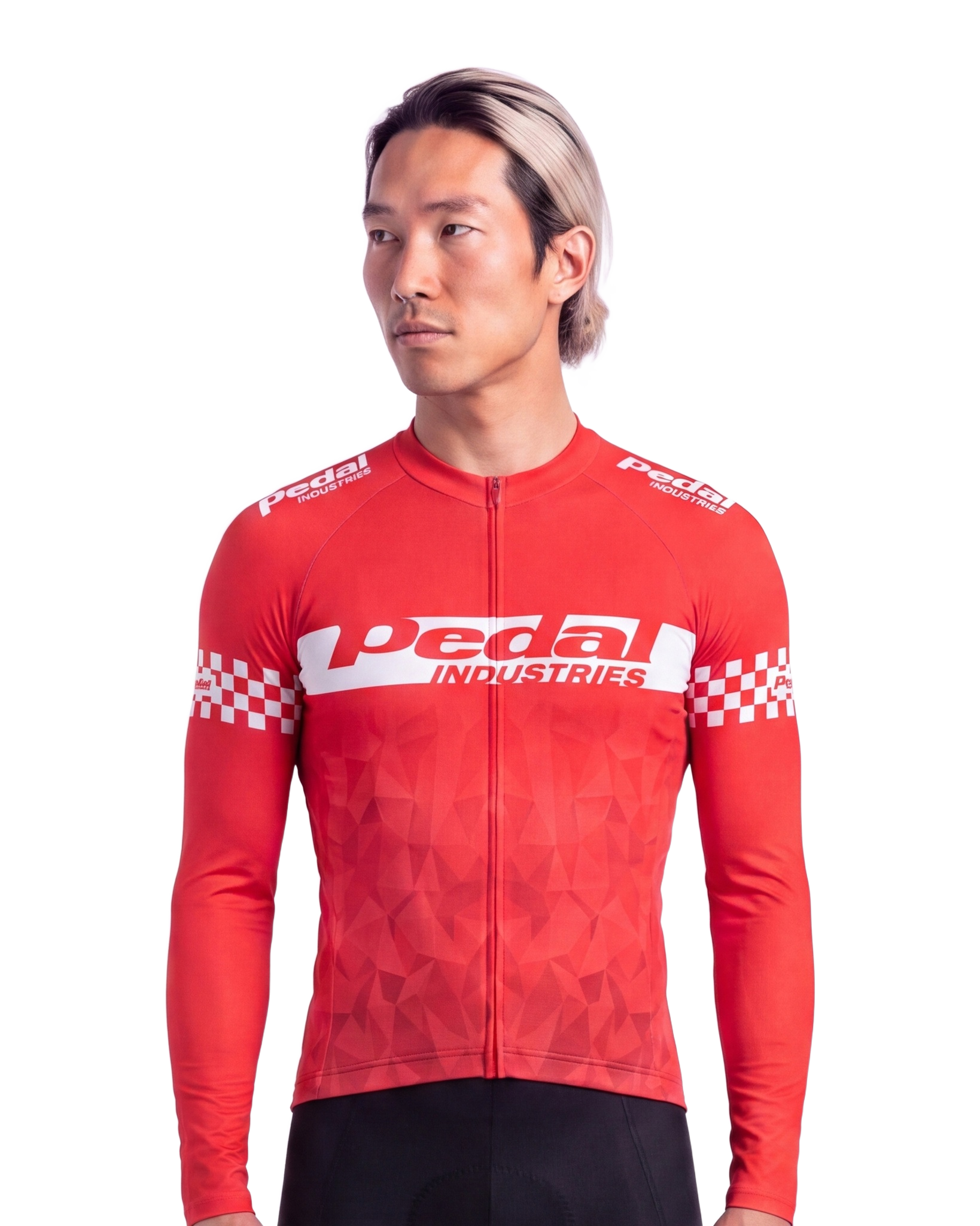 The GC 2024 PRO JERSEY 2.0 Long Sleeve ISD - front, on model