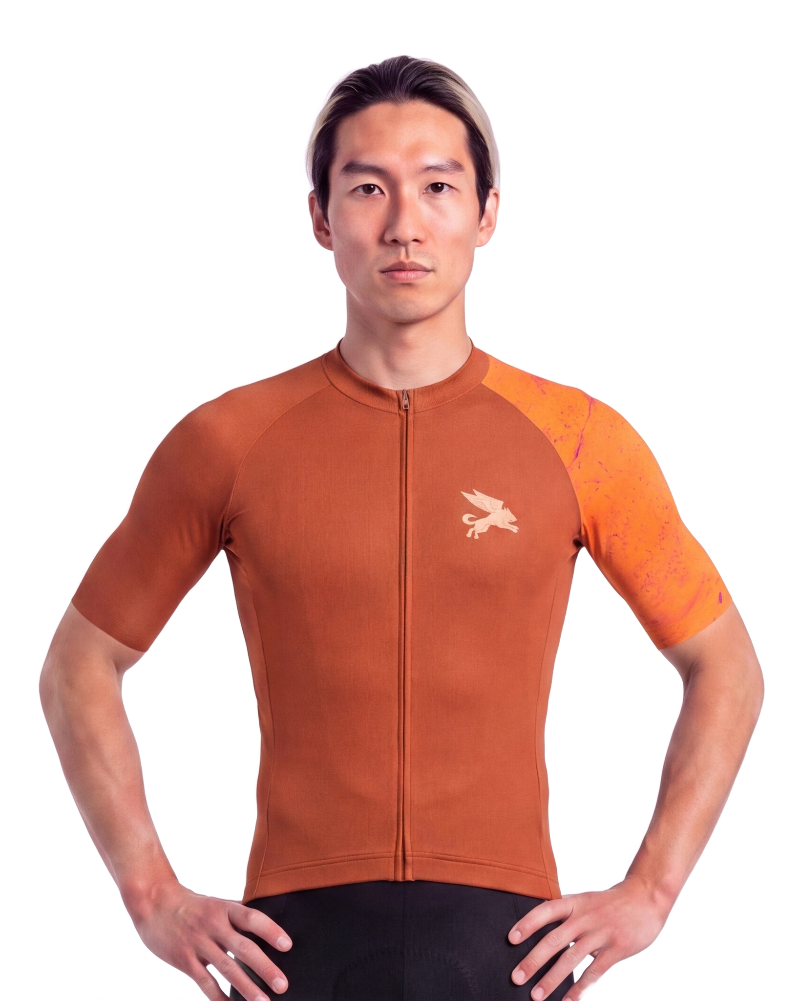 Topaz Marble MEN'S PRO JERSEY ISD - front, on model