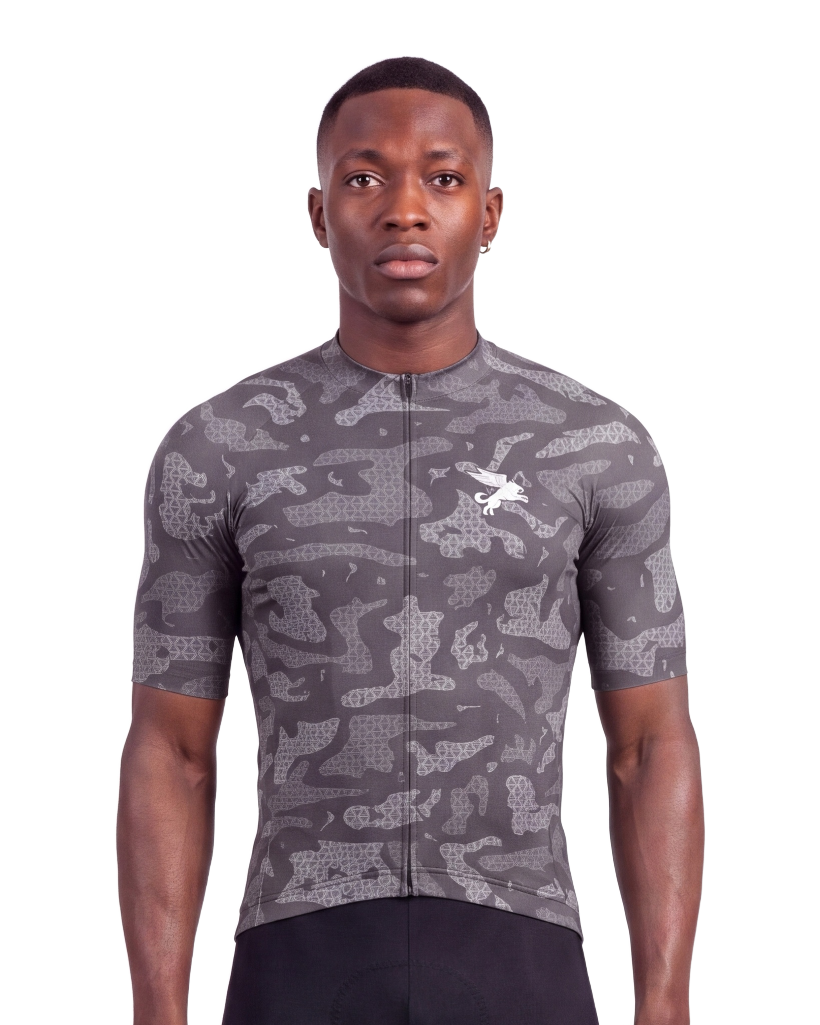 URBAN CAMO MEN'S PRO JERSEY ISD - front, on model