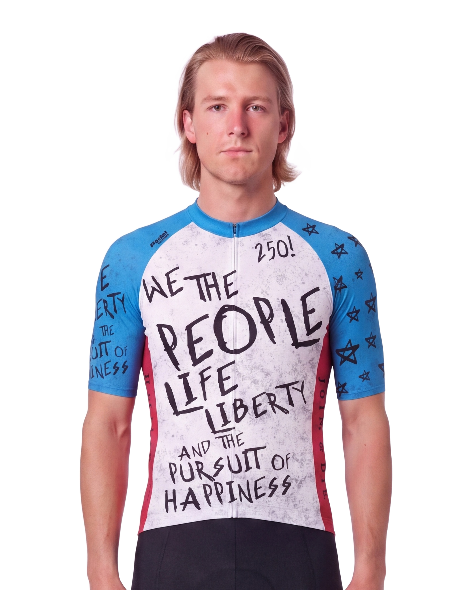 We The People MEN'S PRO JERSEY ISD - front, on model