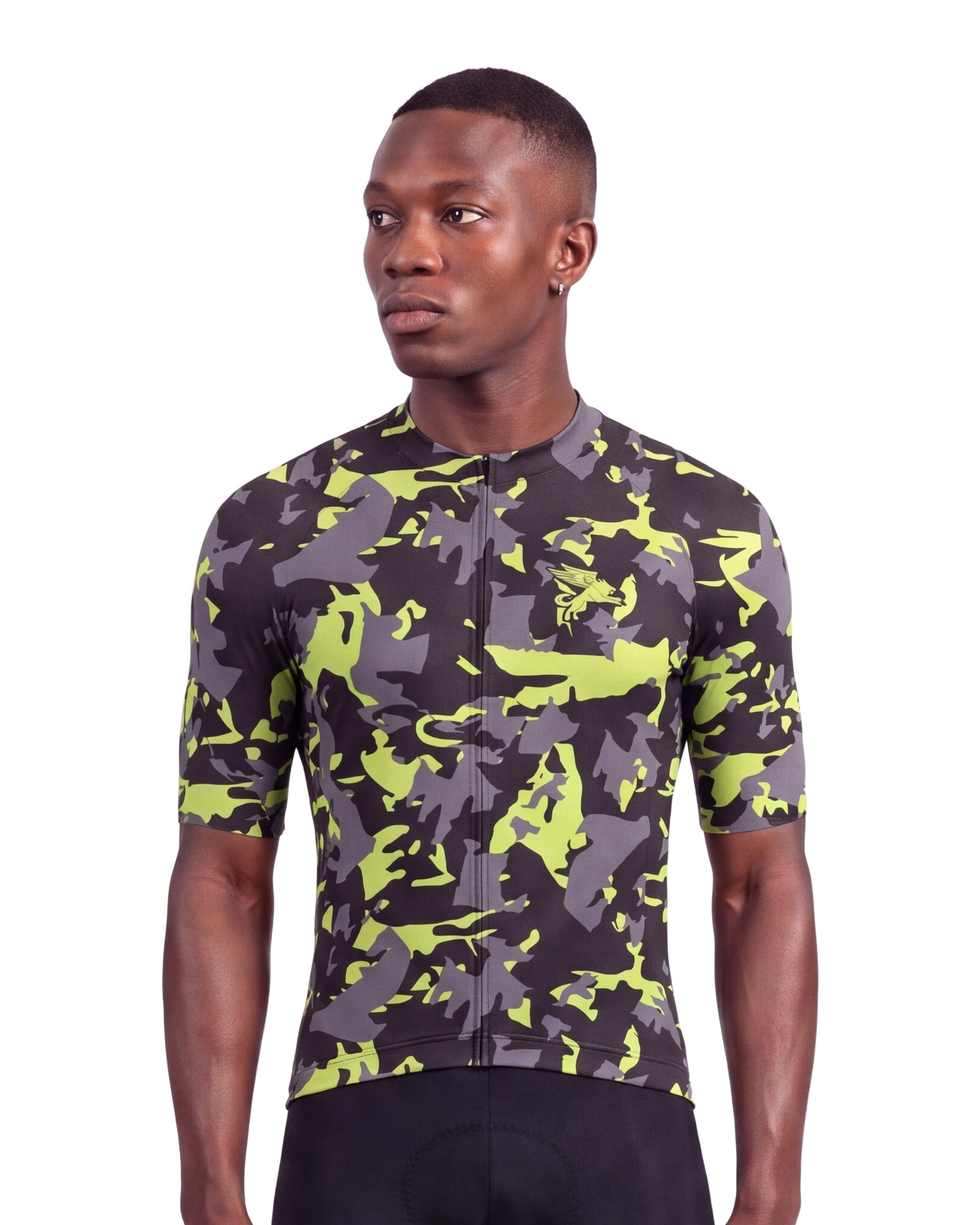 WOODLAND CAMO MEN'S PRO JERSEY ISD - front, on model