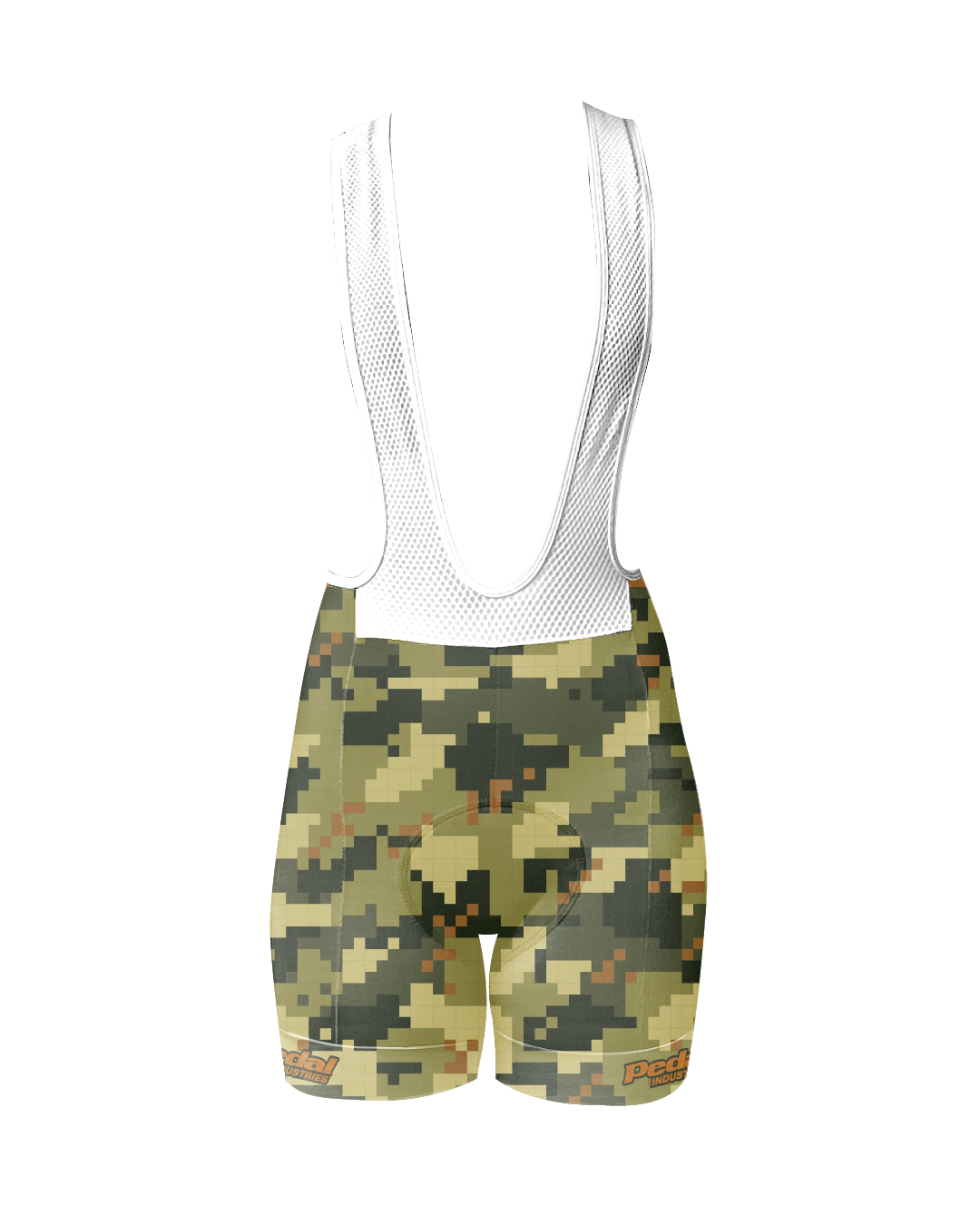 Jungle CAMO WOMEN'S PRO BIB ISD - flat product view pdp-last