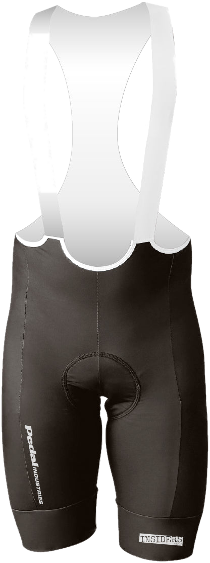 Brown PEDAL Insiders 2027 MEN'S PRO LEVEL BIB ISD - flat product view pdp-last