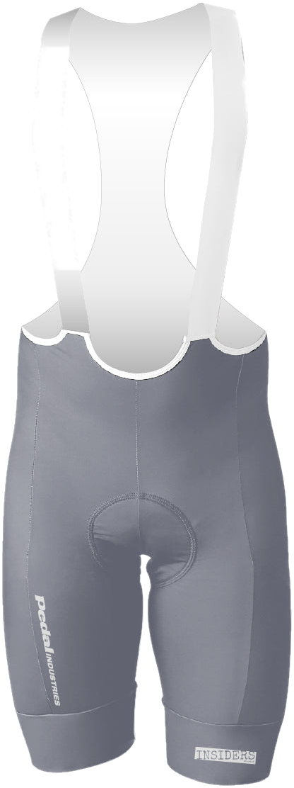 Light Lavender PEDAL Insiders 2027 MEN'S PRO LEVEL BIB ISD - flat product view pdp-last