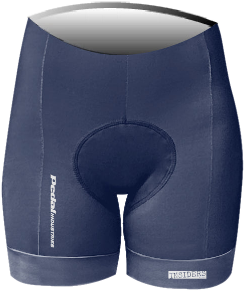Ultra Marine PEDAL Insiders 2027 WOMEN'S PRO BIB 2.5 ISD (NO STRAPS) - flat product view pdp-last