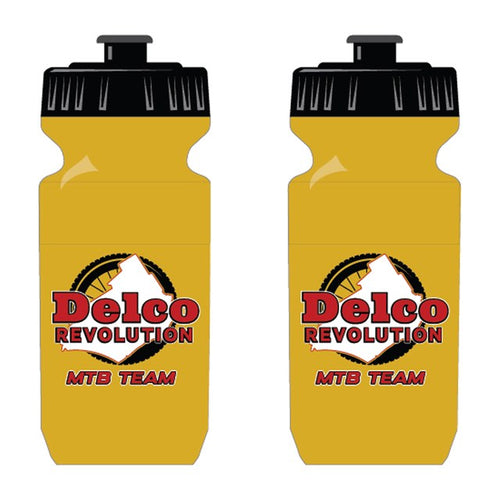 Custom bottles designed for a team