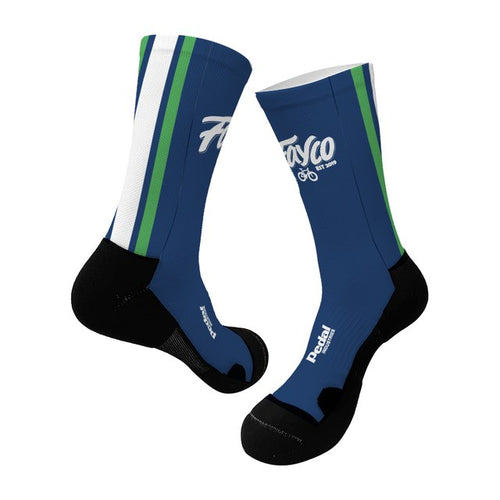 Custom socks designed for a team
