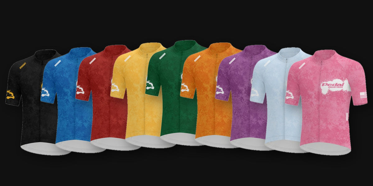 The 2027 Insiders jersey in nine colors