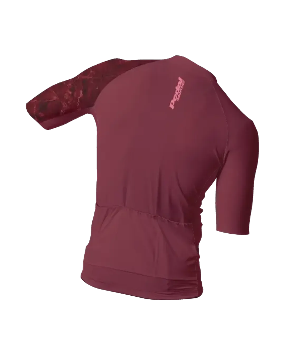 Ruby Marble WOMEN'S PRO JERSEY 2.0 ISD - flat product view, back pdp-last