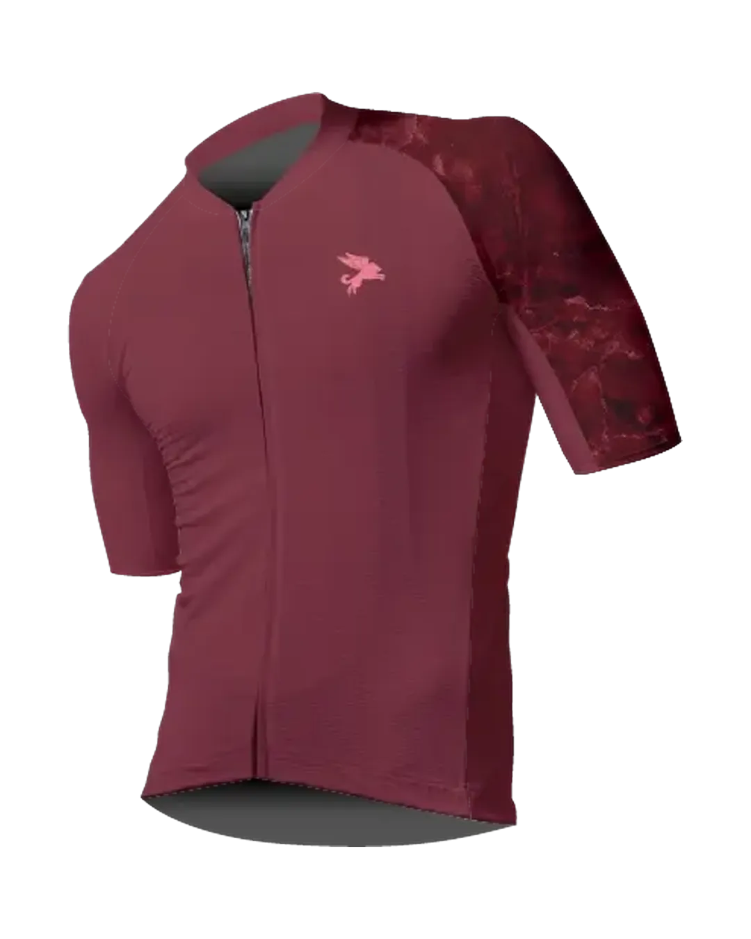 Ruby Marble WOMEN'S PRO JERSEY 2.0 ISD - flat product view, front pdp-last