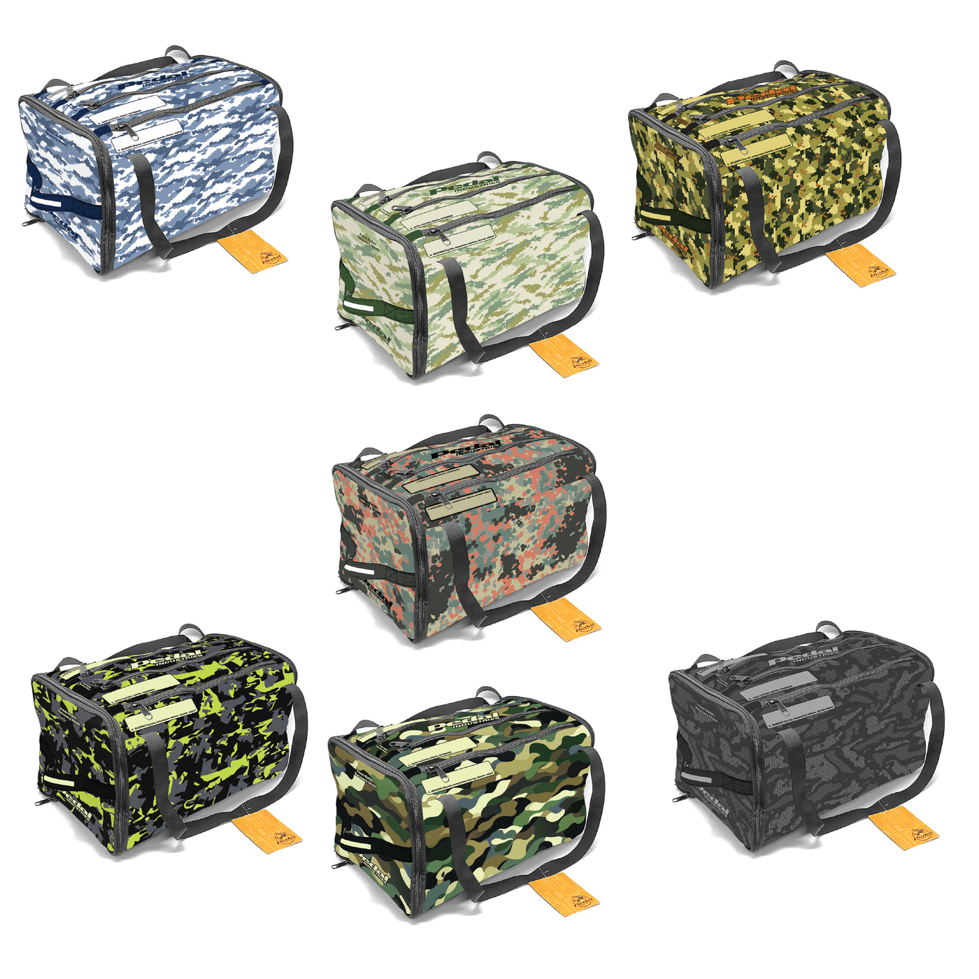 All CAMO RUNNING RACEDAY BAG™ ISD (7 Color Variants)