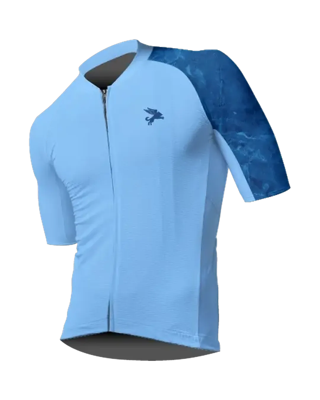 Sapphire Marble WOMEN'S PRO JERSEY 2.0 ISD - flat product view, front pdp-last