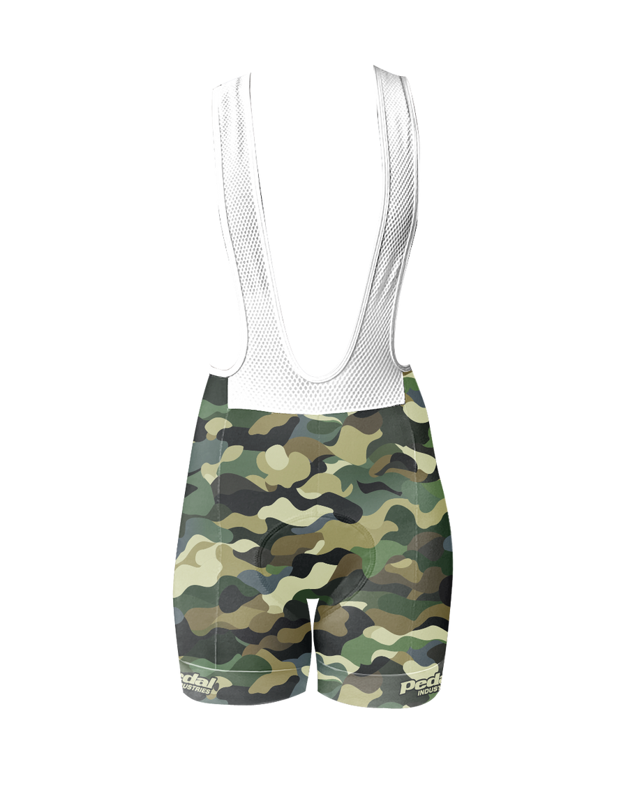 Swamp CAMO WOMEN'S PRO BIB ISD - flat product view pdp-last