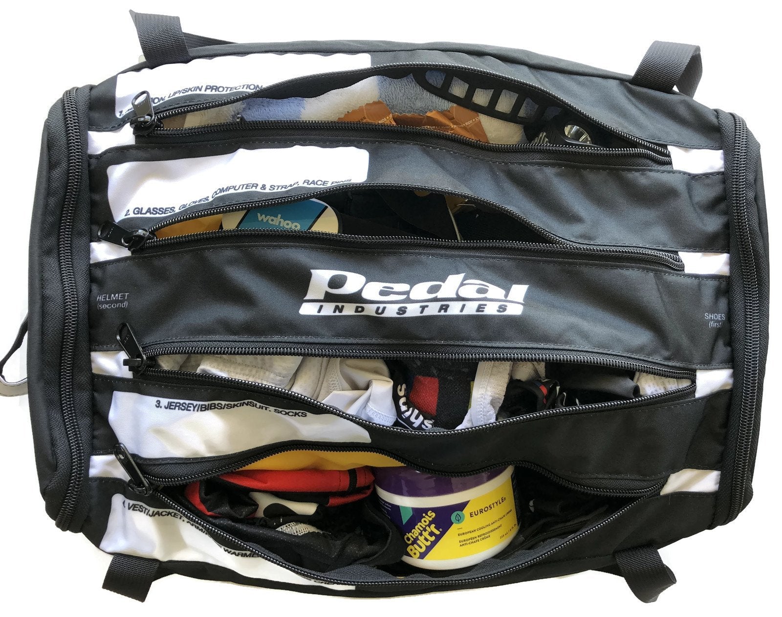 Olive-Black Pedal PUNK RaceDay CYCLING Gear BAG™ ISD