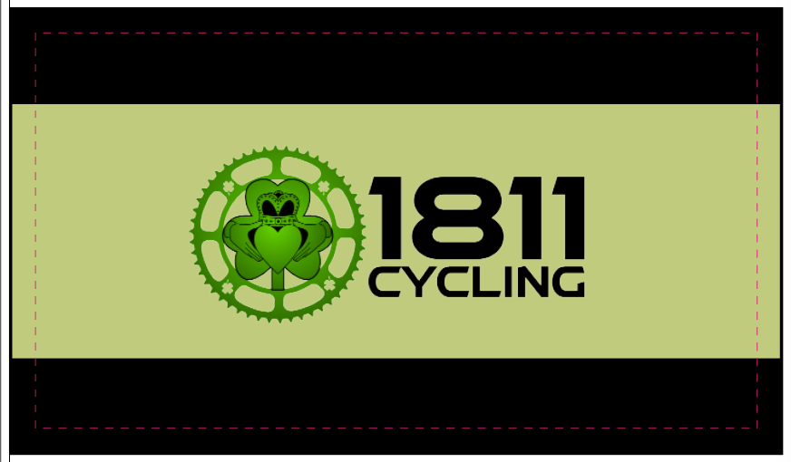 1811 Cycling 2022 RACEDAY BAG™ Black Green