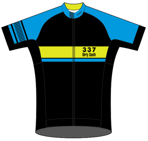 Dirty South Black '19 RACE JERSEY Short Sleeve - Ships In About 4 weeks