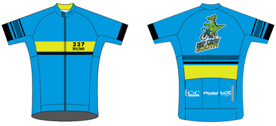 Dirty South Blue '19 RACE JERSEY Short Sleeve - Ships In About 4 weeks
