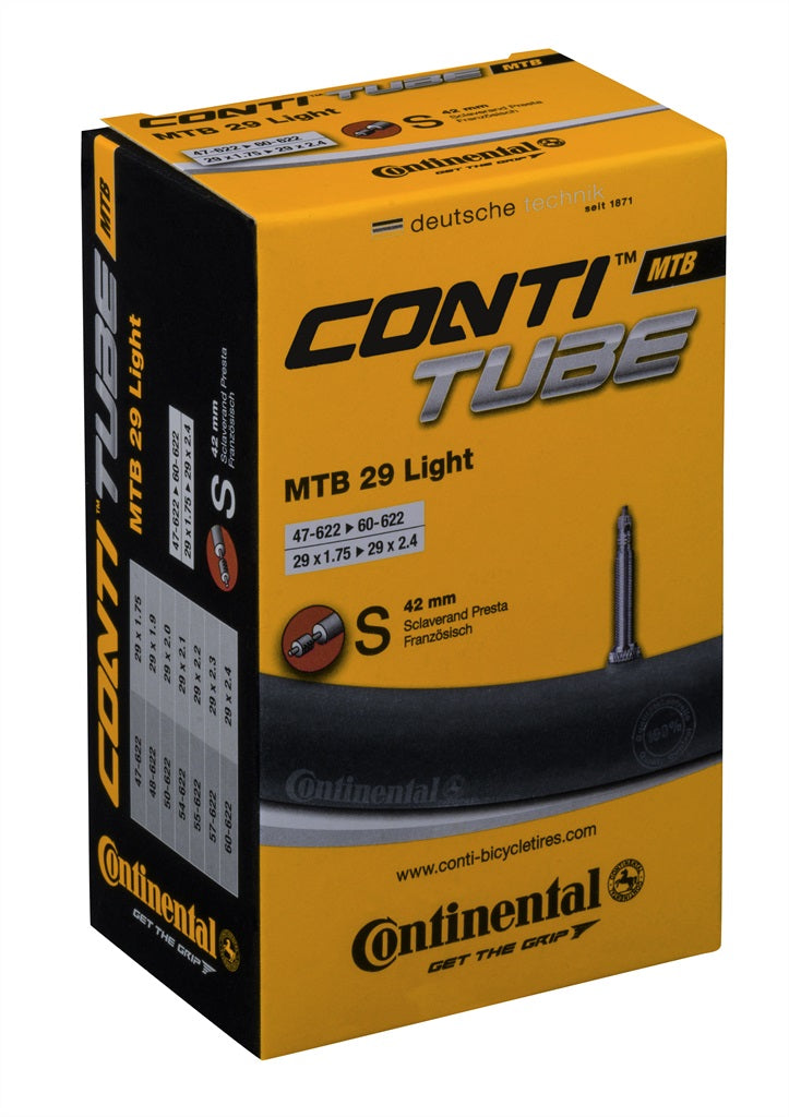 BikeShop - Continental 29 x 1.75-2.5 Tube - Presta Valve 42mm
