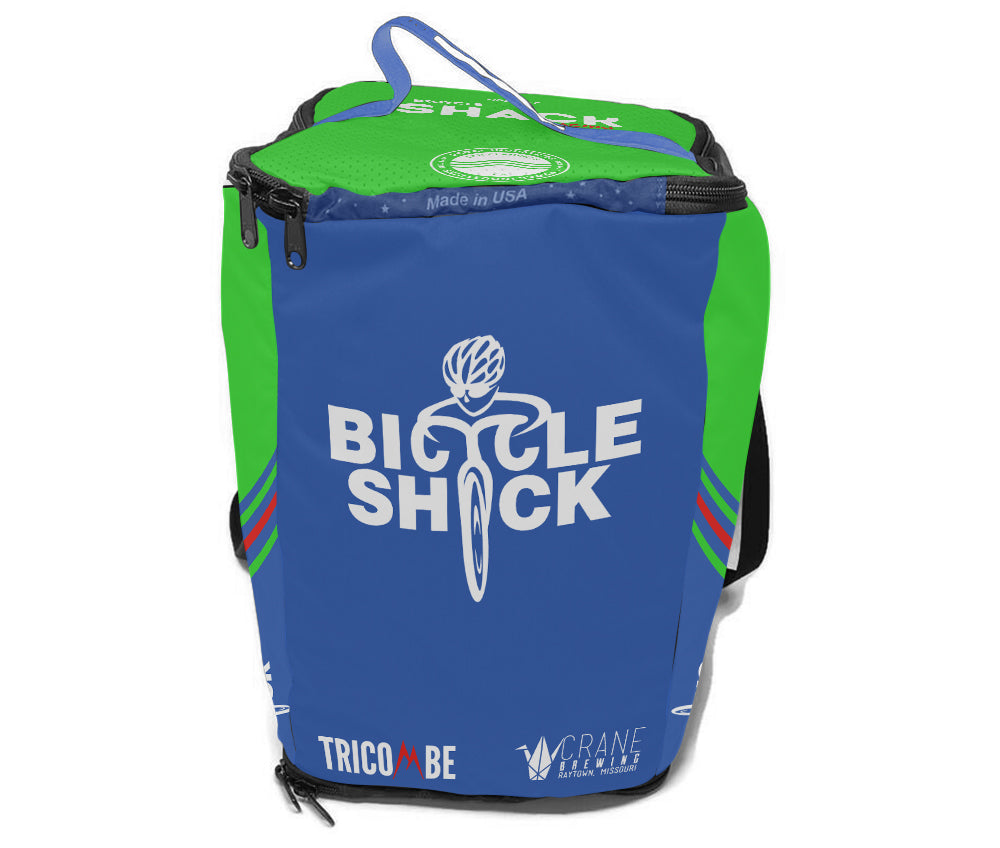 Bicycle Shack 2022 RACEDAY BAG™ Blue Green