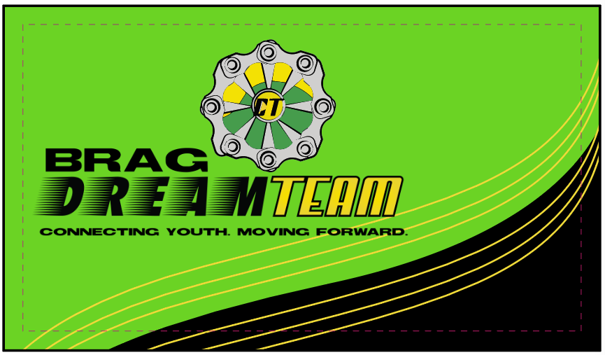 BRAG Dream Team 2022 RACEDAY BAG™ Black & Green