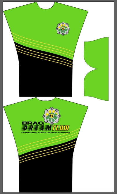BRAG Dream Team 2022 CHANGING PONCHO 3.0 Black & Green
